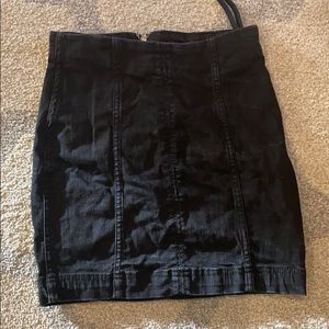 Black free people pencil skirt